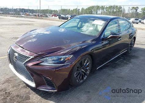2020 Lexus Ls 500 Inspiration Series from USA, damaged, VIN JTHG5LGF7L5007562
